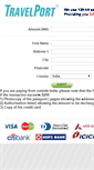 Mobile Screenshot of pay.travelportindia.com